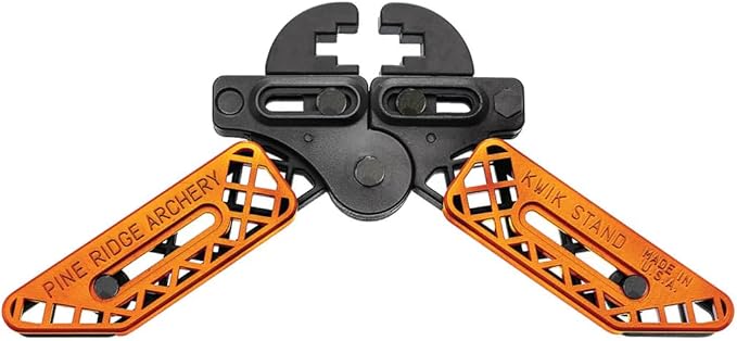 Pine Ridge Archery Kwik Stand Bow Support, Fit on Most Bow Limbs, Perfect for Ground or Box Blind Hunting-StrideForce Fitness