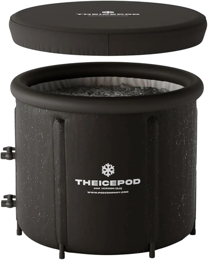 The Ice Pod Pro – Premium Cold Plunge Tub for Daily Recovery – Extra-Insulated Design with Thermal Lid – Built for Comfort, Performance & Durability - The Pod Company-StrideForce Fitness