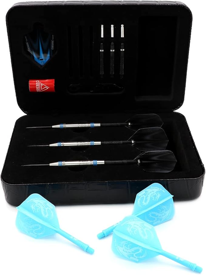 CUESOUL Professional Tungsten Steel Tip Dart Set 85% Tungsten 22g/24g/26g-Glory Series-StrideForce Fitness