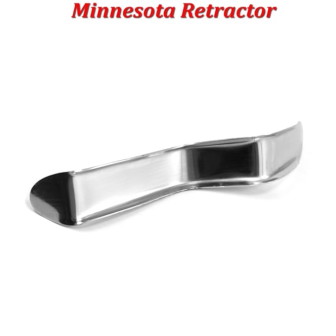 MEDSPO Professional Dental Cheek Lip Tongue Retractors | Examination Surgical Veterinary | Instruments Tools (Minnesota Retractor)