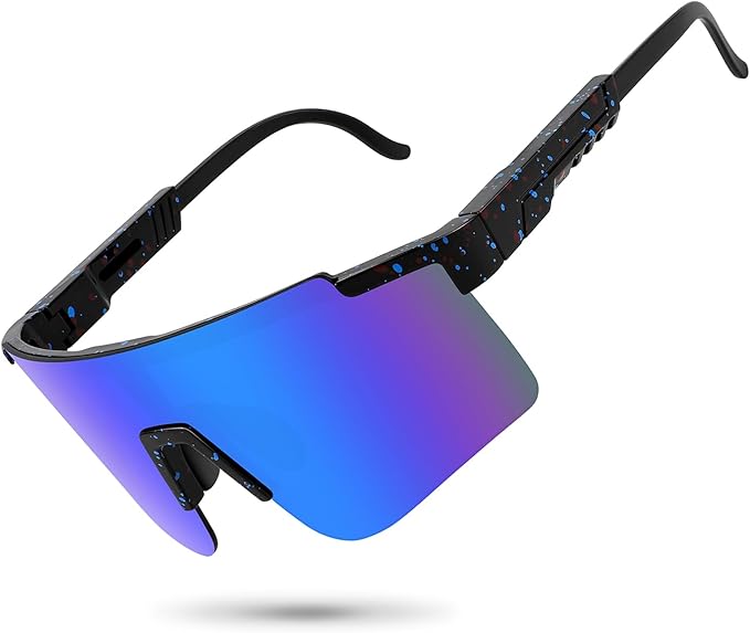 MALIDAK Sports Sunglasses for Mens Women Youth Baseball Sunglasses UV400 Protection Men Cycling Glasses-StrideForce Fitness