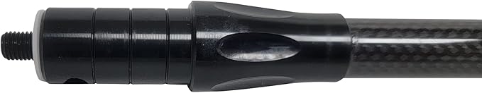 SAS Carbon X Pro Bow Stabilizer Main Bar for Compound Bows with Dampener and Weights Ultra Lightweight 27in 30in-StrideForce Fitness