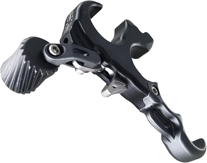 Compound Bow Aid Releaser with Wrist Straps and Adjustment Tool,Archery Release Aids with 3 Thumb Release Adjustable,Aluminum Alloy Aids.for Left and Right Handers.-StrideForce Fitness