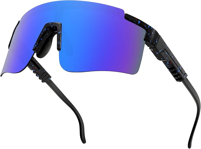 MALIDAK Sports Sunglasses for Mens Women Youth Baseball Sunglasses UV400 Protection Men Cycling Glasses-StrideForce Fitness