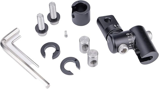 Single Side Adjustable Bow stabilizer, Shooting stabilizer, v bar Attachment for Compound Bow Stand-StrideForce Fitness