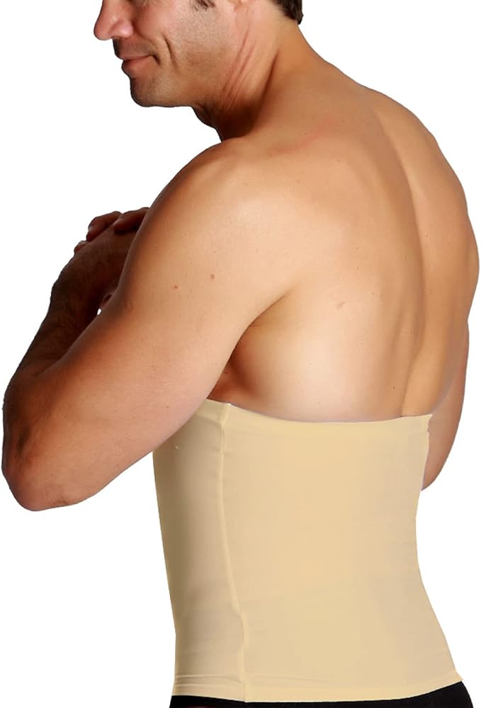 Insta Slim Men’s Slimming Compression Firming Belt, Slimming, Tummy Control, Special Occasions, Back Support, Posture Support-StrideForce Fitness