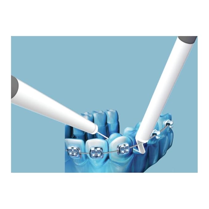 GumChucks Orthodontic Flossers Dental Floss - Floss for Braces - Brace Floss Picks - Gum Flossing Picks - Ortho Dental Flossers (Flossing Tips Bundle - 90 Tips)