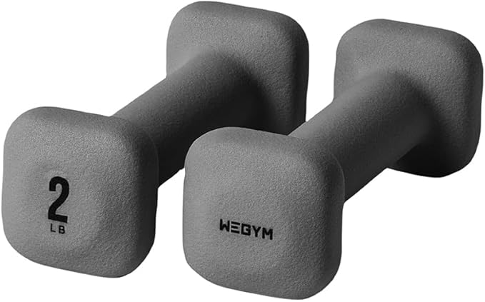 SafeGrip Dumbbells, Anti-Slip, Anti-Roll, Thick Handles, Free Weights, Square Dumbbells for Secure Workouts at Home, Weightlifting, and Personal Training-StrideForce Fitness