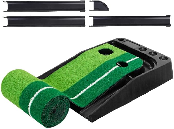 Golf Putting Mat for Various Skill Levels-StrideForce Fitness