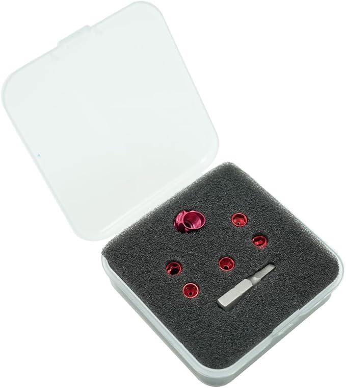 Linkboy Archery 37/45 Degree Hooded Peep Sight Compound Bow Peep Sight Inner Core 6X/8X Clarifier Aperture Lens Kits for Hunting-StrideForce Fitness