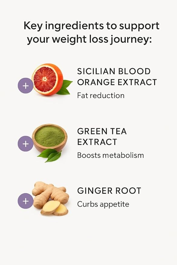 Doctor Recommended Healthy Weight Loss Supplement | Appetite Suppressant for Weight Loss | Fat Burner for Women and Men | Vegan, Non-GMO, Gluten Free | Metabolism Booster | 60 Count (30-Day Supply)-StrideForce Fitness