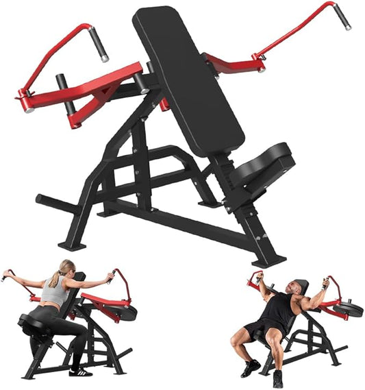 Chest Press Machine,Incline Chest Fly Machine,Deck Fly Machine,Upper Body Strength Training Equipment for Home Gym-StrideForce Fitness