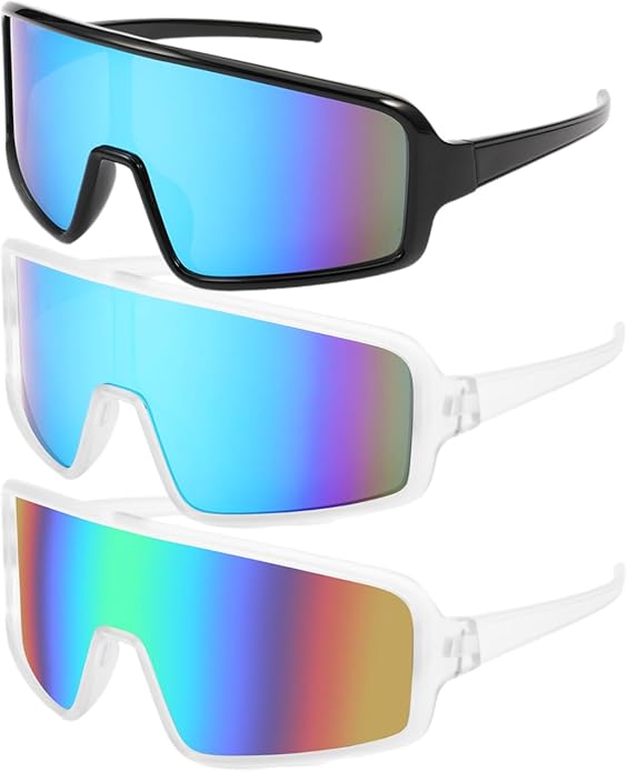 Karsaer Vision Sports Sunglasses Cycling Glasses Baseball Softball Sunglasses Unisex for Adult Youth Kids Boys Girls 8-16-StrideForce Fitness