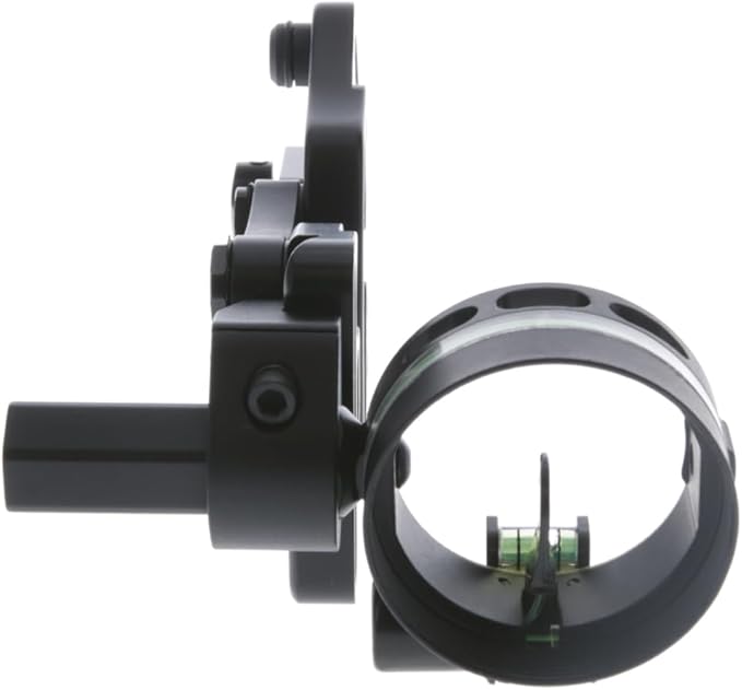 TRUGLO Range Rover Single-Pin .019" Dia Right-Handed Archery Hunting Moving Black Bow Sight with Standard Adjustment - Light Not Included-StrideForce Fitness