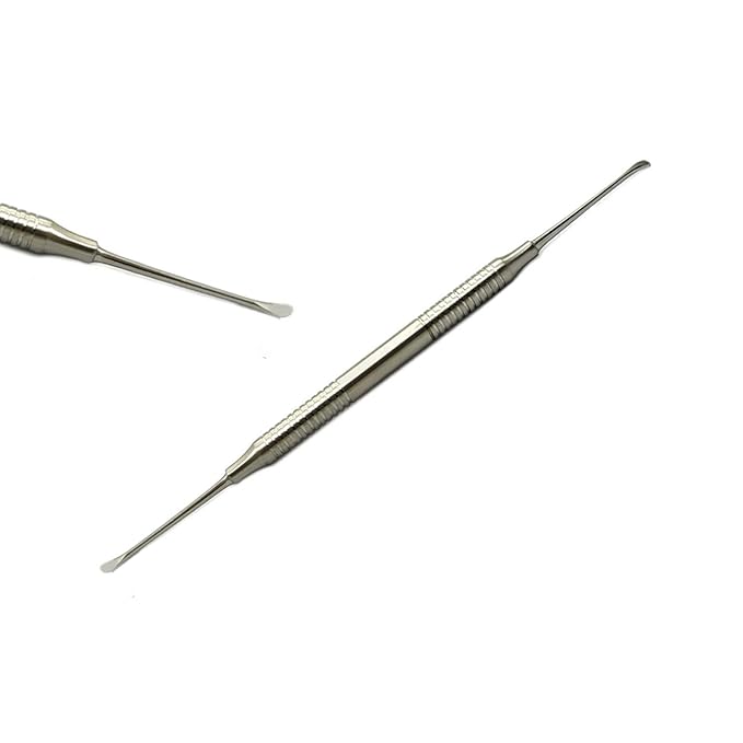 MEDSPO Professional Dental Instruments Osteotome Periotome Luxating Elevator Implant | Orthodontic PDL Teeth | Surgical Root Extraction Spreading (Sinus Lift Elevators Hollow Handle Set Of 5)