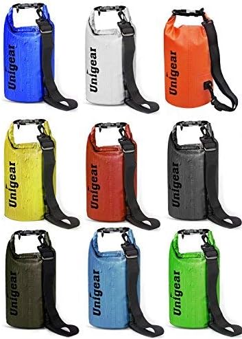 Unigear Dry Bag Waterproof, 2L/5L/10L/20L/30L/40L Floating and Lightweight Bags for Kayaking, Boating, Fishing, Swimming and Camping with Waterproof Phone Case-StrideForce Fitness