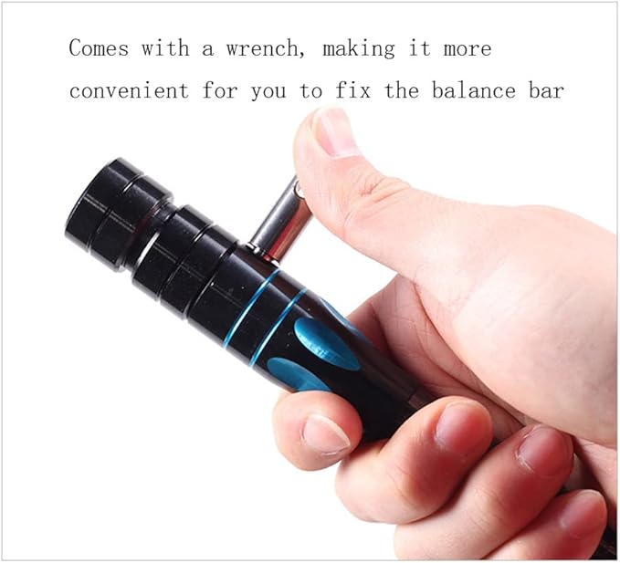 10 Inch 12 Inch 15 Inch Archery Bow Stabilizer Balance Bar Rod Side Rod Carbon Fiber Stabilizer Dampen Weight for Compound Bow Recurve Bow Accessory-StrideForce Fitness