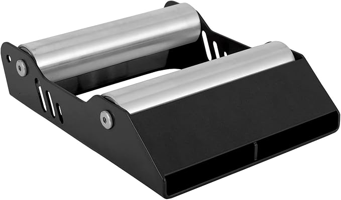 Motorcycle Wheel Cleaning Stand Paddock Roller Stand 600 Capacity Universal for Tire Cleaning Chain Lubrication for Dirt Pit Street Bike Black-StrideForce Fitness