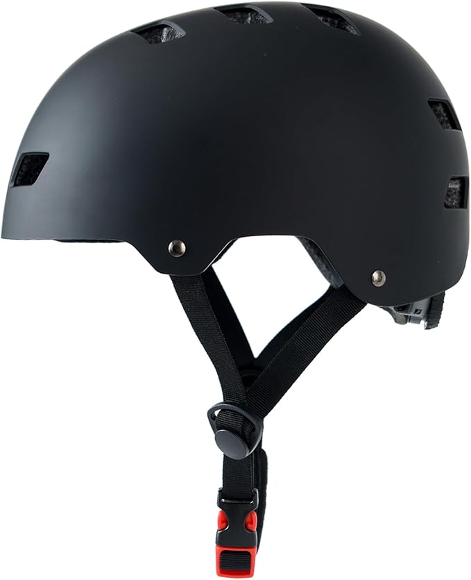 Bike Helmet 3 Sizes for Teenager Kids Youth Adults,Bavilk Skateboard Helmet Adjustable Multi-Sport Bicycle Cycling Scooter Roller Skate Inline Skating Rollerblading for Girls Boys Women Men Teen-StrideForce Fitness