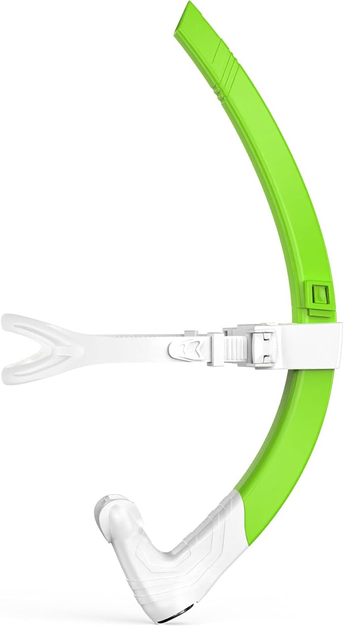 Greatever Detachable Portable Snorkel for Lap Swimming Unisex-Adult Silicone Adjustable Headband One Way Exhaust Valve-StrideForce Fitness