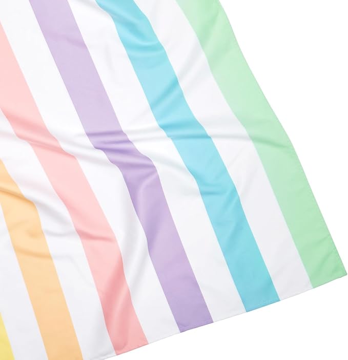 Dock & Bay Quick Drying Towel - for Sports & Gym - Compact, Lightweight - 100% Recycled - Includes Bag - Summer - Unicorn Waves, Double Extra Large (180x200cm, 70x78)-StrideForce Fitness