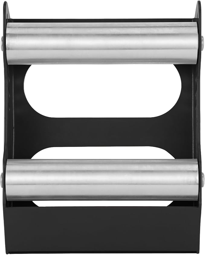 Motorcycle Wheel Cleaning Stand Paddock Roller Stand 600 Capacity Universal for Tire Cleaning Chain Lubrication for Dirt Pit Street Bike Black-StrideForce Fitness