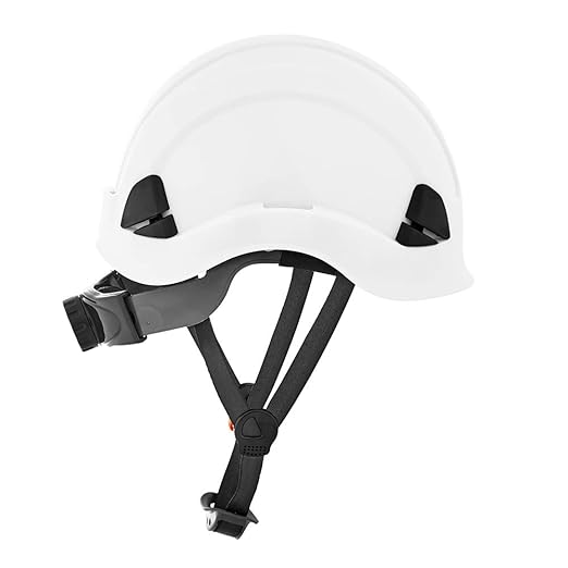 Jackson Safety CH300 Climbing-Style Hard Hat - Non-Vented Construction Helmet with Chin Cup - ANSI Z89.1 & OSHA Compliant - (Multiple Colors)-StrideForce Fitness