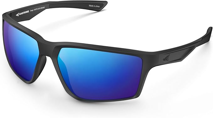 KastKing Osage Polarized Sport Sunglasses for Men and Women, Ideal for Driving Fishing Cycling Running, UV Protection-StrideForce Fitness