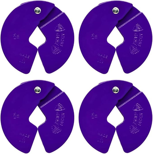 Micro Gainz Dumbbell Fractional 1.25lb Weight Plate, Ideal for Micro Loading, (Choose Color) 4 Piece Fractional Weight Plates, Designed for Dumbbell Training, Made In USA-StrideForce Fitness