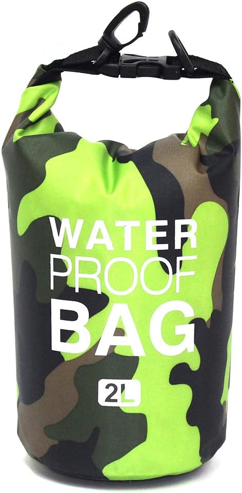 Waterproof Dry Bag 2L/5L/10L/15L/20L/30L, Roll Top Sack Keeps Gear Dry for Kayaking, Rafting, Boating, Swimming, Camping, Hiking, Beach, Fishing with Free Waterproof Phone Case-StrideForce Fitness