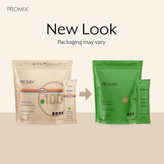 ProMix Nutrition Electrolytes Powder Packets - Sugar Free, Zero Calorie, Stevia Free, Fasting Friendly, Natural Himalayan Pink Salt - Lemon Lime - 30 Servings (Pack of 30)-StrideForce Fitness