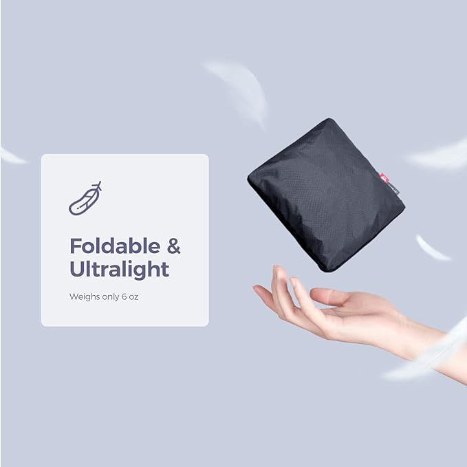 pack all Lightweight Travel Duffel Bag, Water-Resistant Sports Gym Bag, 32L Foldable Weekender Bag for Fitness, Hiking and Camping (Navy Blue)-StrideForce Fitness