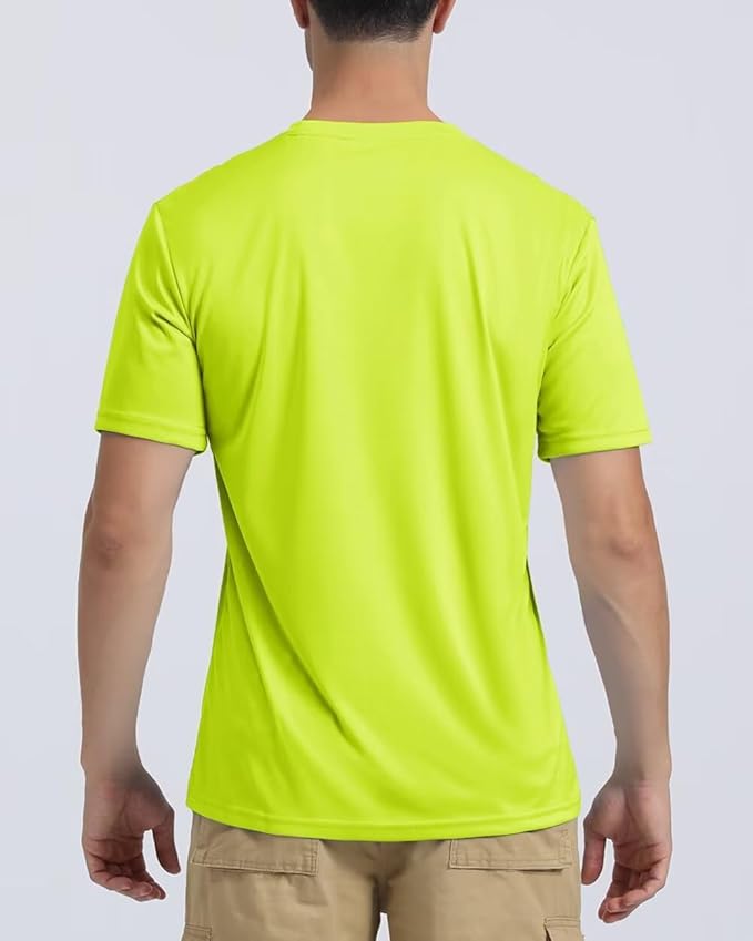 Boladeci Men's Swim Shirt Short Sleeve UPF 50+ Sun Protection SPF UV Moisture Wicking Lightweight Quick Dry Rash Guard-StrideForce Fitness