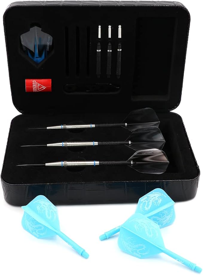 CUESOUL Professional Tungsten Steel Tip Dart Set 85% Tungsten 22g/24g/26g-Glory Series-StrideForce Fitness