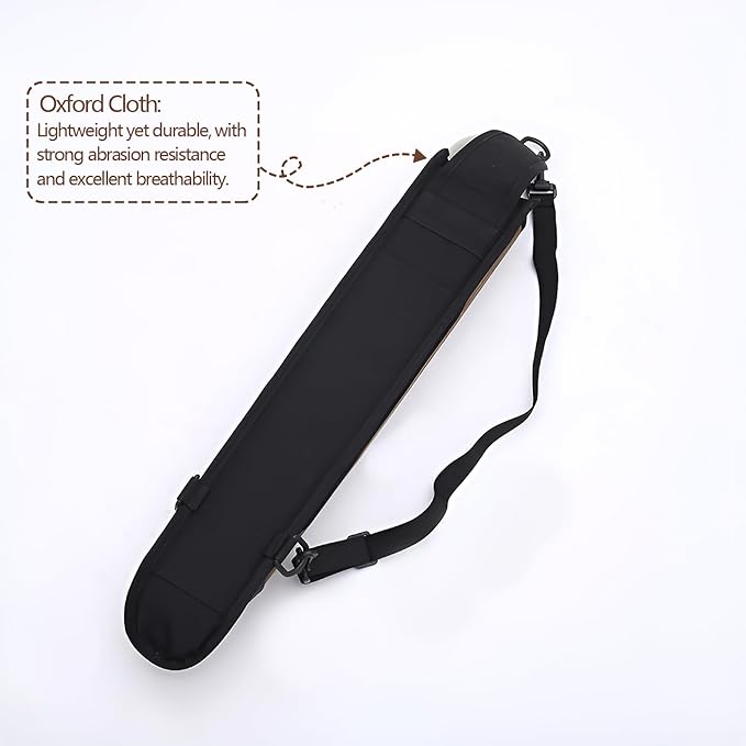 DAPace Leather Arrow Quiver for Recurve Bow/Compound Bow, 20 Inch Back Archery Quiver, Quiver Arrow Holder Holds Up to 36 Arrows, Brown-StrideForce Fitness