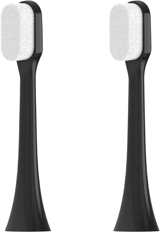 Ultra Soft Bristles Replacement Brush Heads Compatible for Sonicare Electric Toothbrush for Sensitive Teeth & Gums Care(2 Pcs)