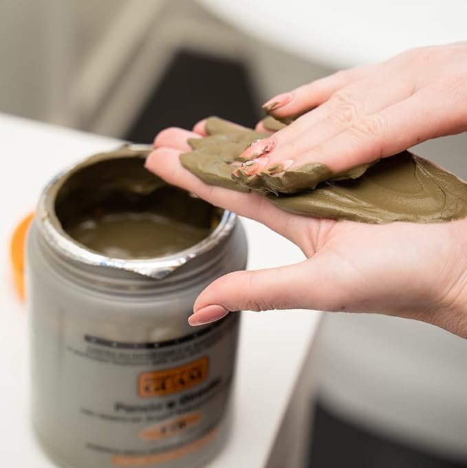 Guam Tummy & Waist, Stomach Wrap for Cellulite Reduction, Tighten Loose Belly Skin | Anti-Cellulite Lipo Wraps for Stomach, Seaweed + Caffeine | Cellulite Remover Tummy Wrap, 2.2LB-StrideForce Fitness