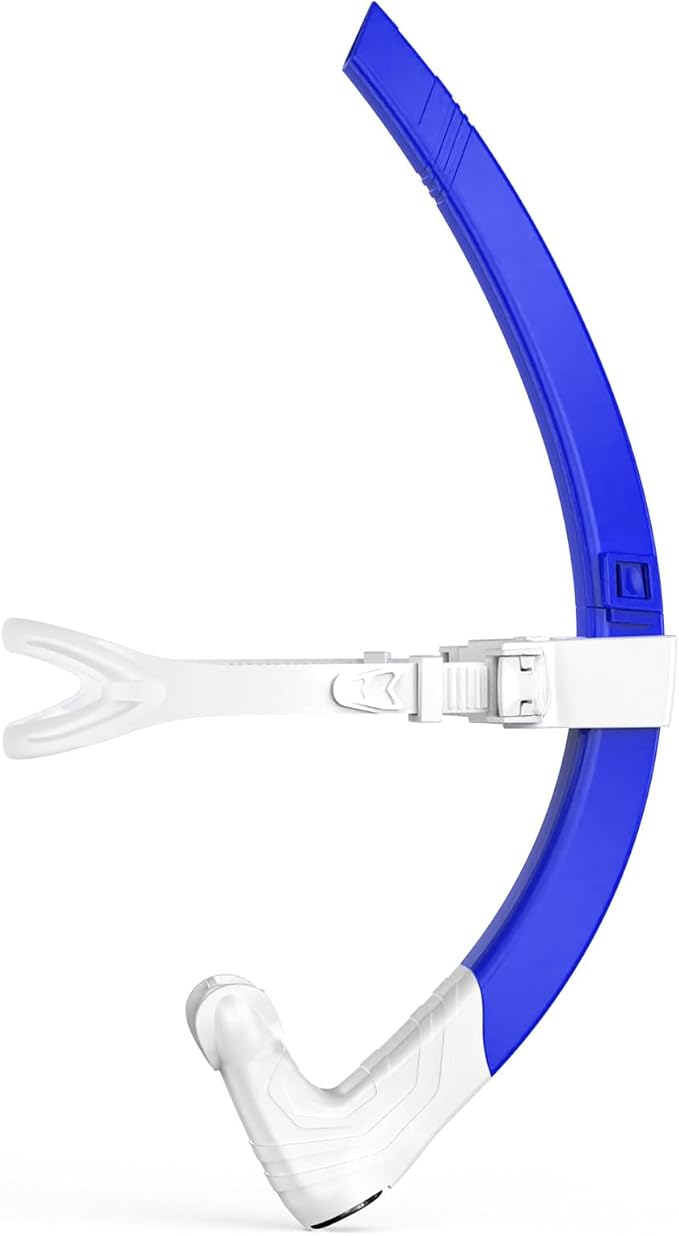 Greatever Detachable Portable Snorkel for Lap Swimming Unisex-Adult Silicone Adjustable Headband One Way Exhaust Valve-StrideForce Fitness