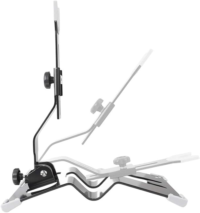 Ibera Heavy-Duty Bike Stand for 20"-29" - Bicycle Stand for Fat Tire Wheels with Non-Scratch & Foldable Design - Adjustable Height & Floor-Mounted Bicycle Storage for Garage, Home or Workshop-StrideForce Fitness