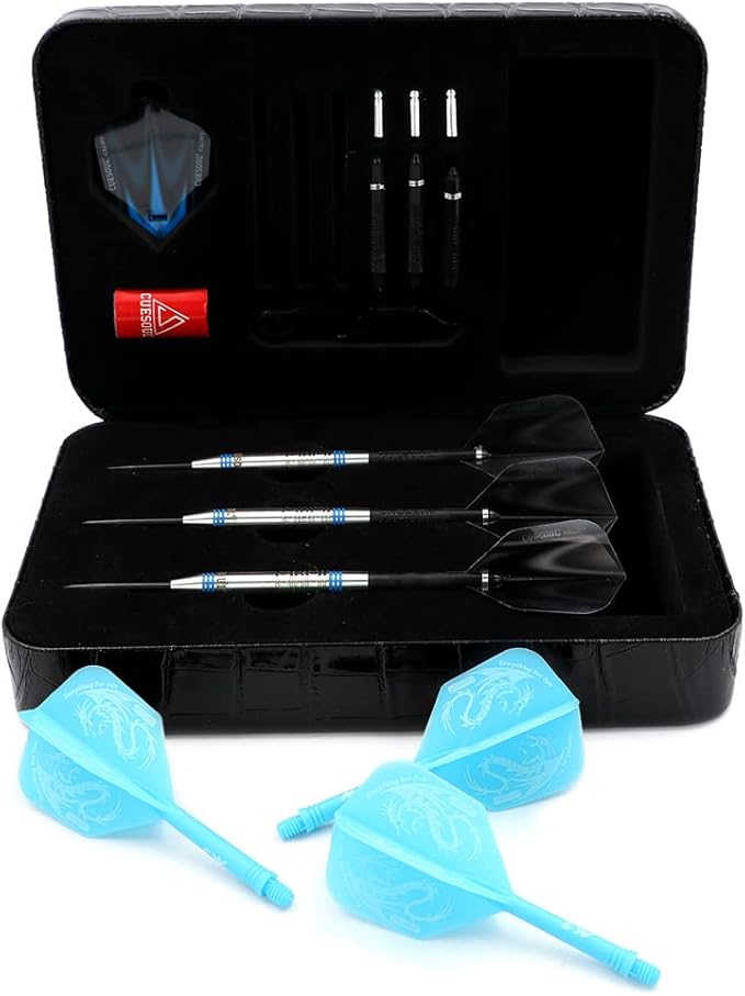 CUESOUL Professional Tungsten Steel Tip Dart Set 85% Tungsten 22g/24g/26g-Glory Series-StrideForce Fitness