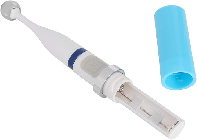 Electric Tongue Muscle Training Device, Oral Massage Stimulation Stick, Speech Swallowing Aid Training with Toothbrush Head, Tongue Mouth Muscle Training Tools