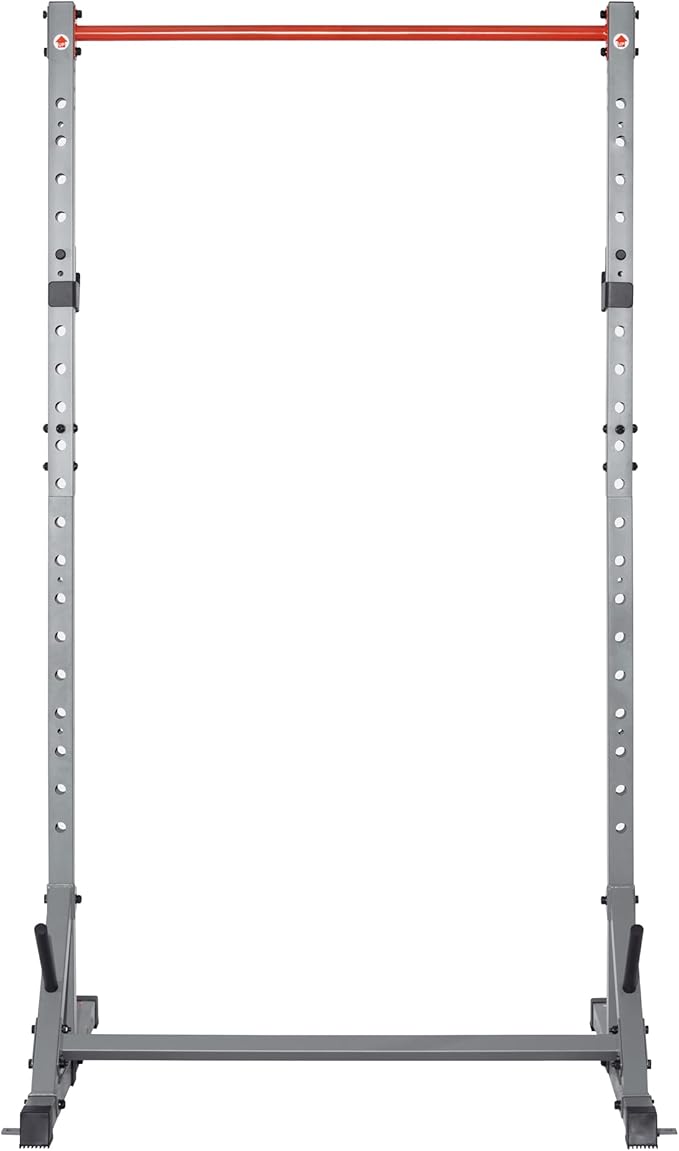 Sunny Health & Fitness Multifunctional Strength Training Home Gym – Complete Workout Equipment with Training Attachments, Optional Squat Stand, Power Rack Cage, Adjustable Incline Bench-StrideForce Fitness