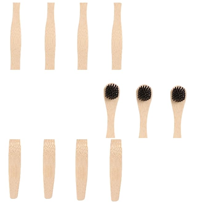 Wood Tongue Scraper Adult Tongue Cleaners Oral Tools Easy to Use Lightweight Portable