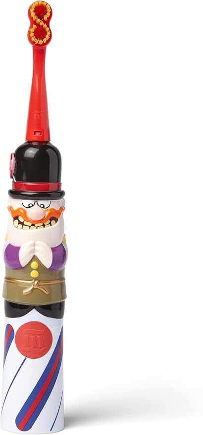 SuperMouth Musical Sonic Toothbrush for Kids Ages 2-12 – 4 Fun 2-Min Songs, Built-in 2-Min Timer with Auto Shut-Off, Gentle Sonic Vibrations, Includes Augmented Reality to Teach Proper Brushing