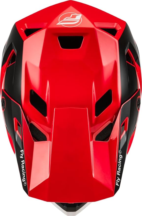 Fly Racing Rayce Full-Face Mountain Bike/BMX Helmet – ASTM F1952 DH Certified, CPSC 1203, CE EN1078, Poly-Alloy Shell, TFV Ventilation, Removable Liner-StrideForce Fitness