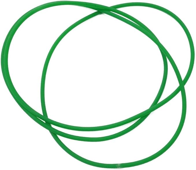 Bicycle Roller Drive Replacement, Replacement Belt for Indoor Stationary Bike, Long Lasting Bicycle Roller Drive Replacement Belt, 5mm Perimeter 185cm(Green)-StrideForce Fitness