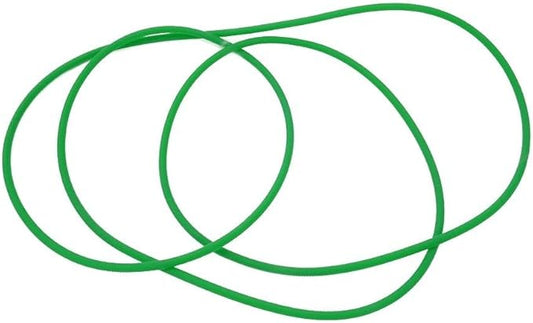 Bicycle Roller Drive Replacement Belt, Bicycle Roller Riding Table Drive Cord for BikeTrainer Roller 5mm X 185cm(Green)-StrideForce Fitness