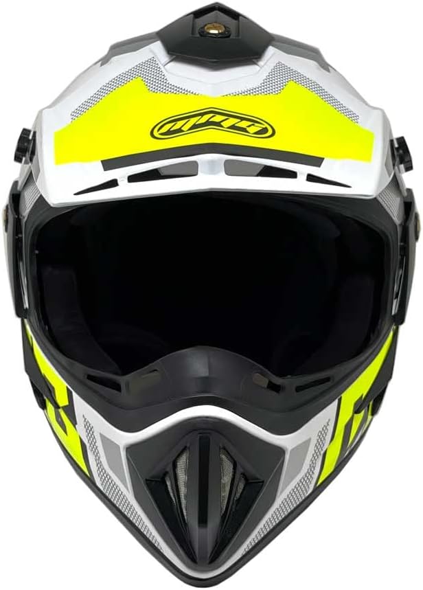 MMG Adult Motorcycle Off Road Helmet DOT - MX ATV Dirt Bike Motocross UTV - with Goggles-StrideForce Fitness