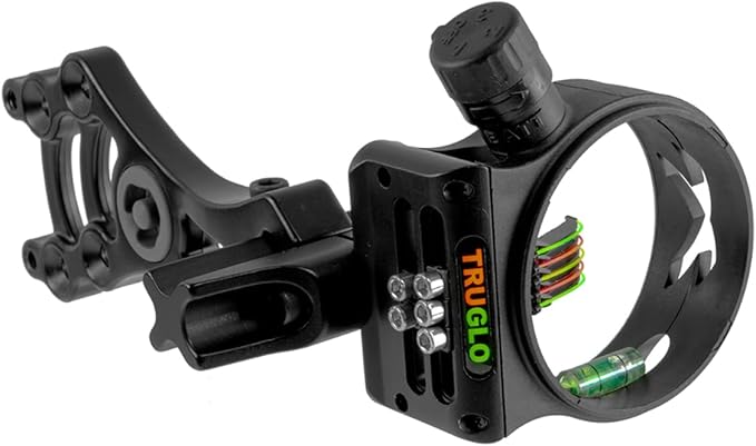 TRUGLO Storm Lightweight Compact Convertible Black Bow Sight-StrideForce Fitness