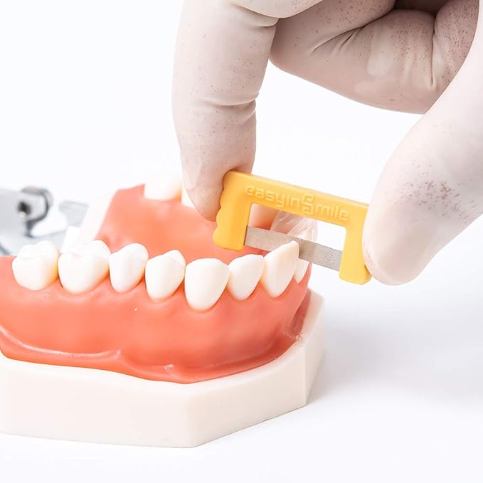 Dental Orthodontic Plus Strips Enamel Interproximal Reduction Kit EASYINSMILE 10Pc